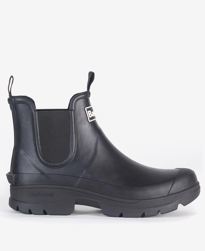 Black Men's Barbour Nimbus Boots | GRBECJ-879