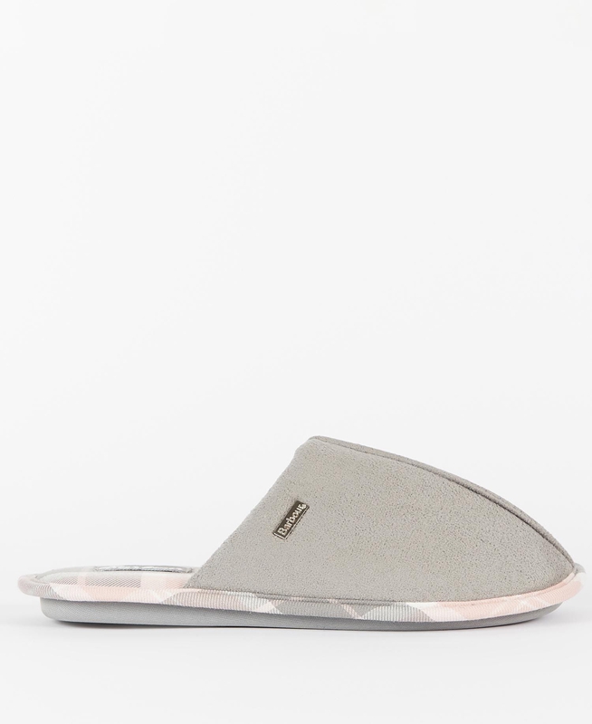 Grey Women's Barbour Simone Slippers | ZEVMIJ-548