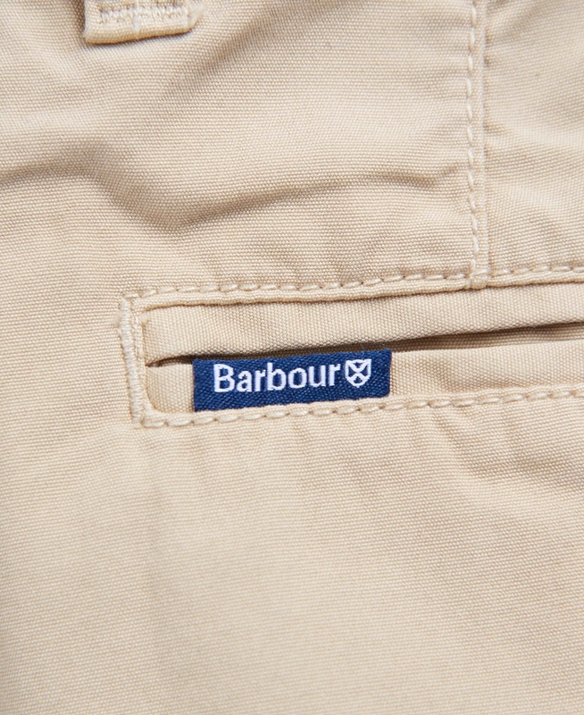 Beige Men's Barbour Glendale Chino Pants | IGMBCR-954