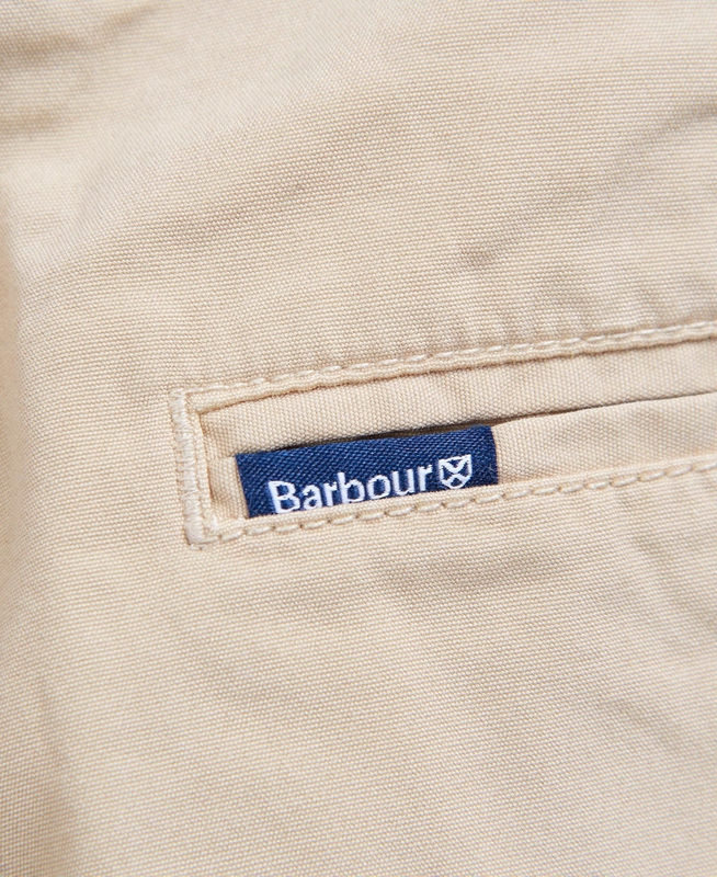 Beige Men's Barbour Glendale Short Pants | ACJXNB-924