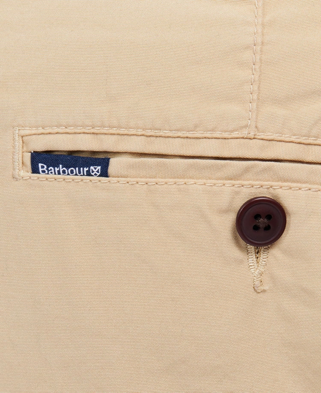 Beige Men's Barbour Glendale Short Pants | ACJXNB-924