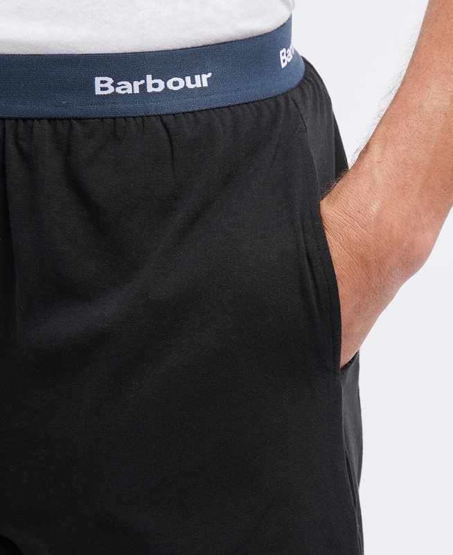 Black Men's Barbour Abbott Pants | ODGURQ-341