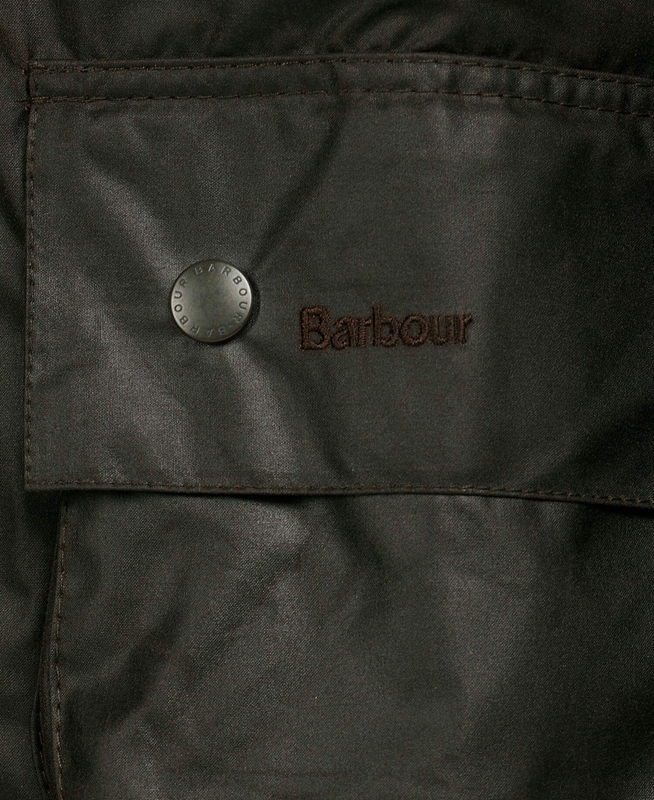 Black Men's Barbour Beaufort® Waxed Jackets | XRZVDU-936