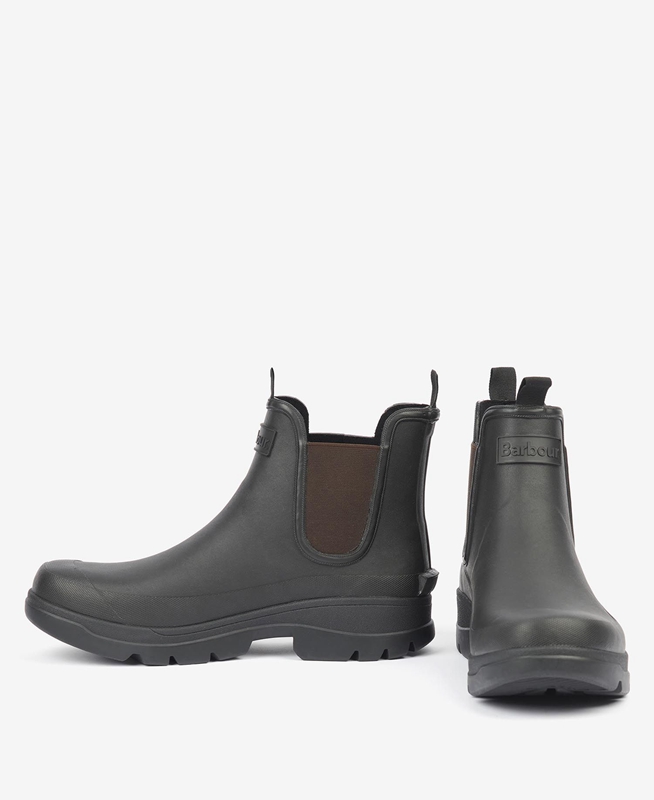 Black Men's Barbour Nimbus Boots | LHWOUI-482