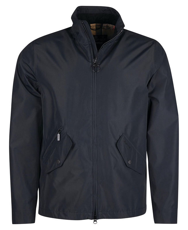 Black Men's Barbour Summer Chelsea Waterproof Jackets | XEFLTH-968