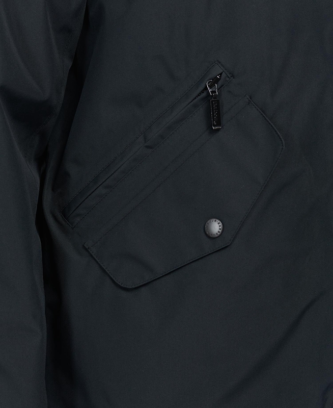 Black Men's Barbour Summer Chelsea Waterproof Jackets | XEFLTH-968