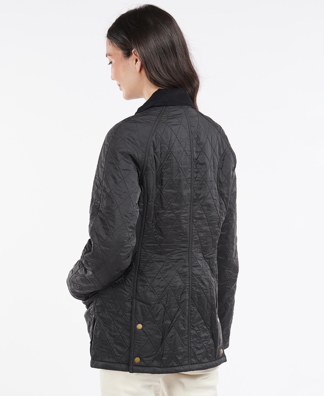 Black Women's Barbour Beadnell Polarquilt Quilted Jackets | ARKILJ-493