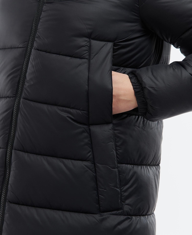 Black Women's Barbour Buckton Quilted Jackets | BEMCKQ-710