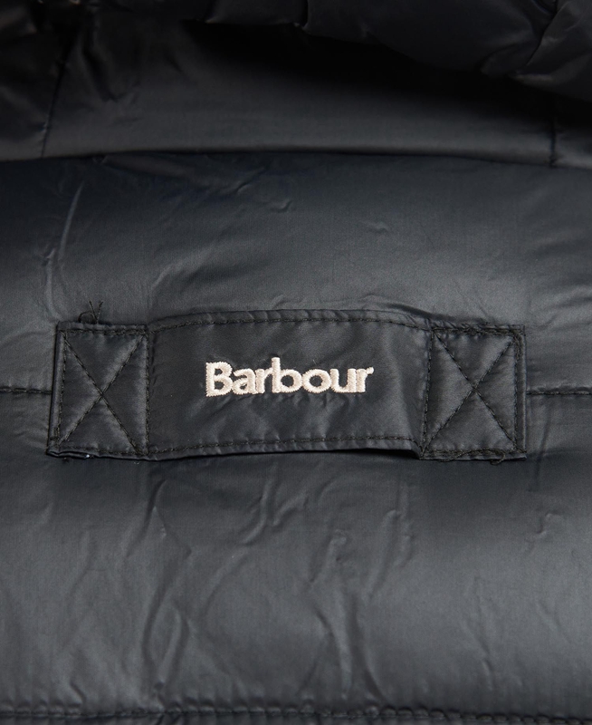 Blue Men's Barbour Kendle Baffle Quilted Jackets | ASLUMI-831