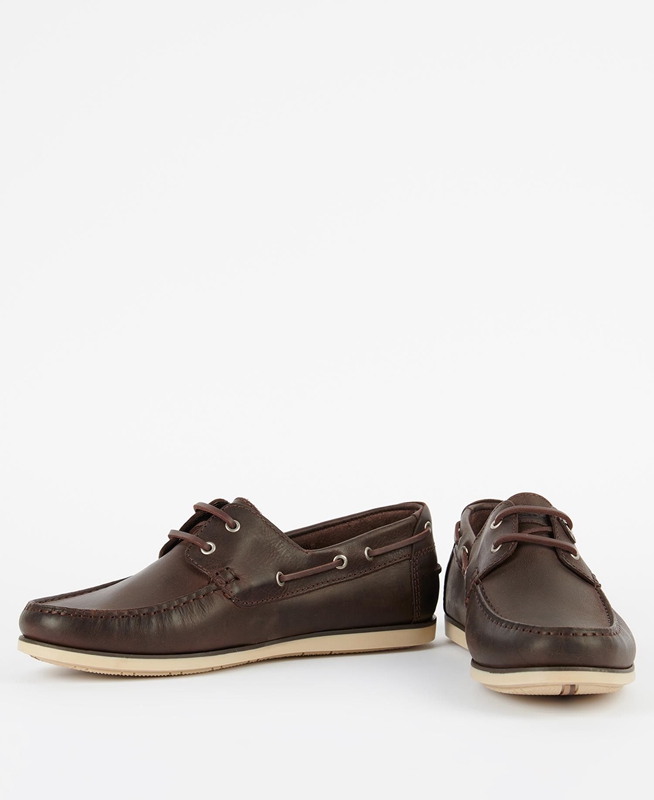 Brown Men's Barbour Capstan Loafers | XPJRAK-251