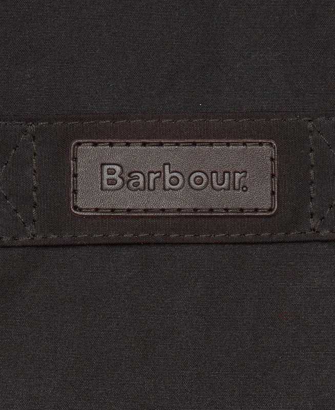 Brown Men's Barbour Hereford Waxed Jackets | ROJTQN-906