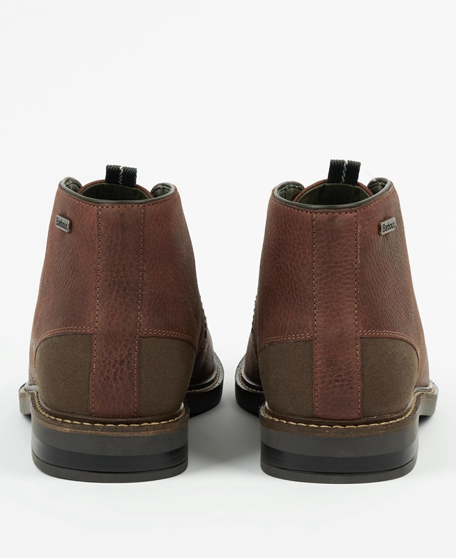 Brown Men's Barbour Readhead Boots | EMZHWB-138