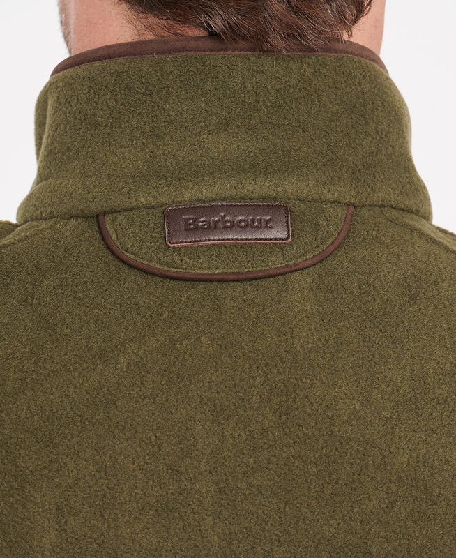 Green Men's Barbour Langdale Vest | NLXPWM-891