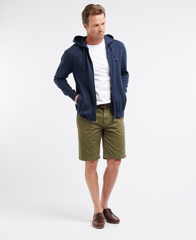 Green Men's Barbour Neuston Twill Pants | WJKSVA-860