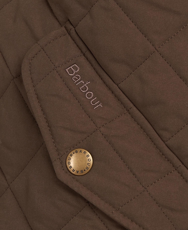 Green Men's Barbour Shoveler Quilted Jackets | PYOVHZ-130