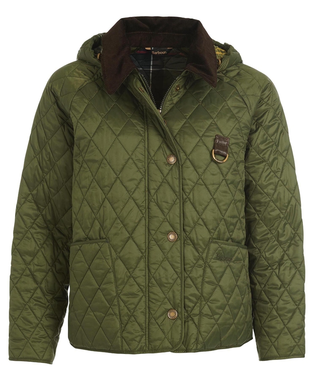 Green Women's Barbour Tobymory Quilted Jackets | TACNDZ-952