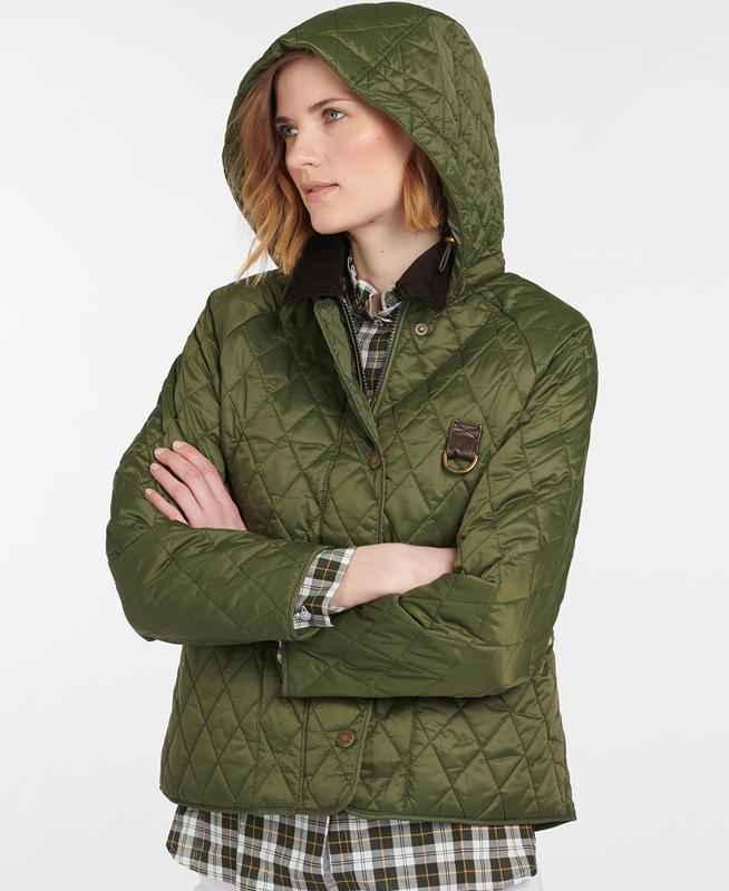 Green Women\'s Barbour Tobymory Quilted Jackets | TACNDZ-952