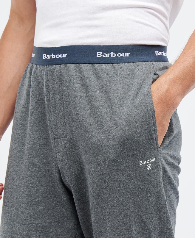 Grey Men's Barbour Jake Lounge Jogger Pants | CHAJEL-162