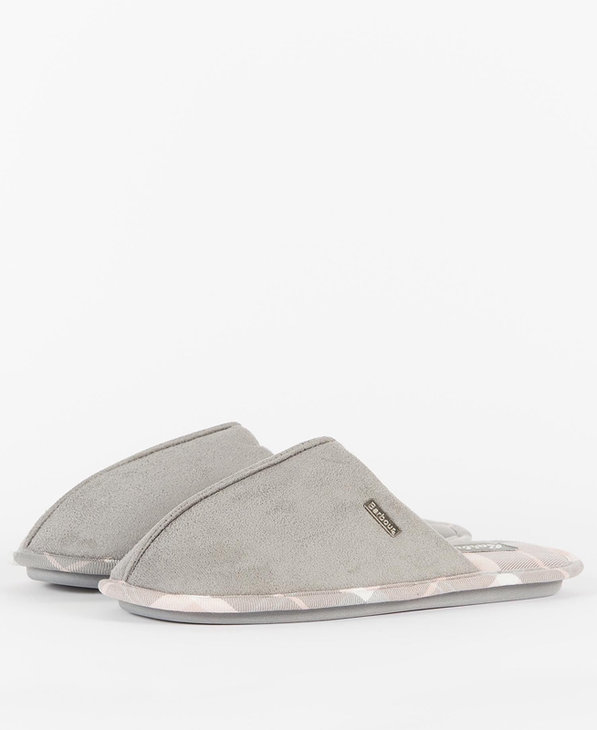 Grey Women's Barbour Simone Slippers | ZEVMIJ-548