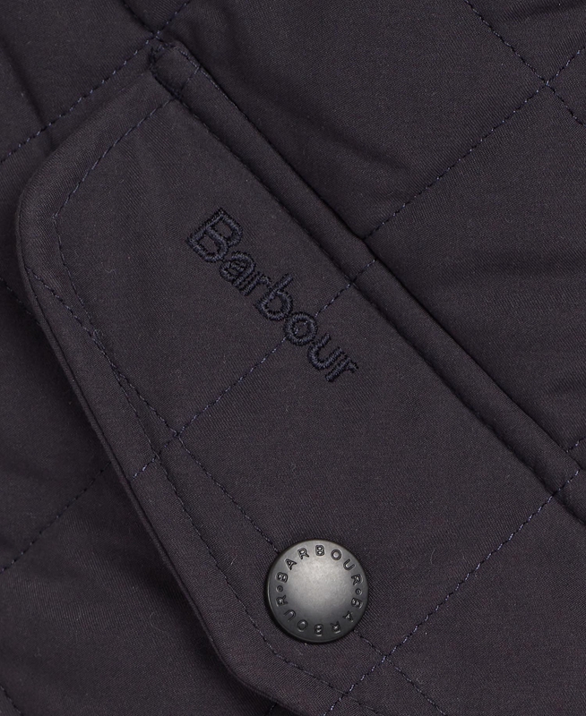 Navy Men's Barbour Shoveler Quilted Jackets | KLCBGJ-530