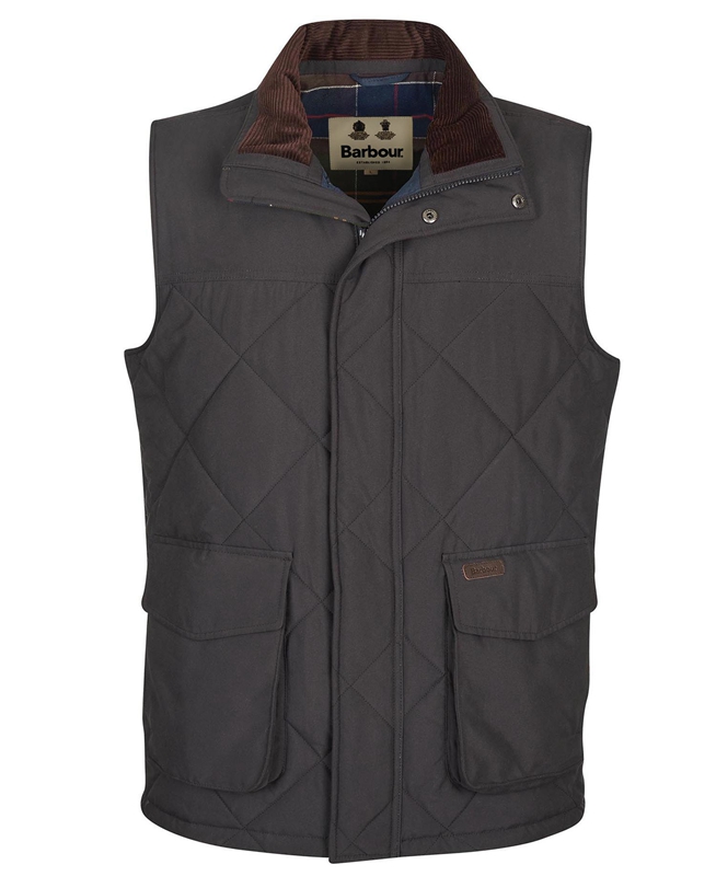 Navy Men's Barbour Winterdale Vest | VEOKRY-047