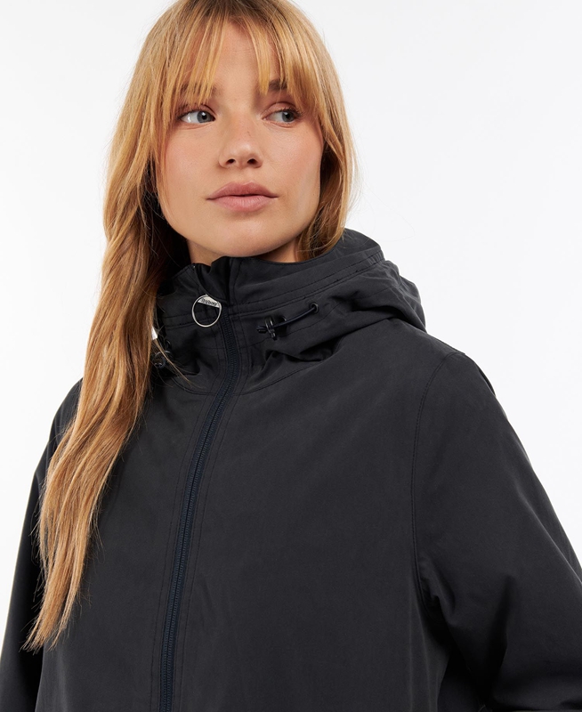 Navy Women's Barbour Armeria Waterproof Jackets | BYAQJK-725