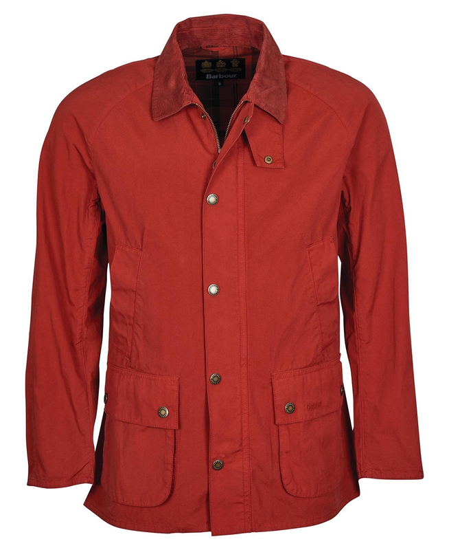 Orange Men's Barbour Ashby Casual Jackets | PATUQY-538