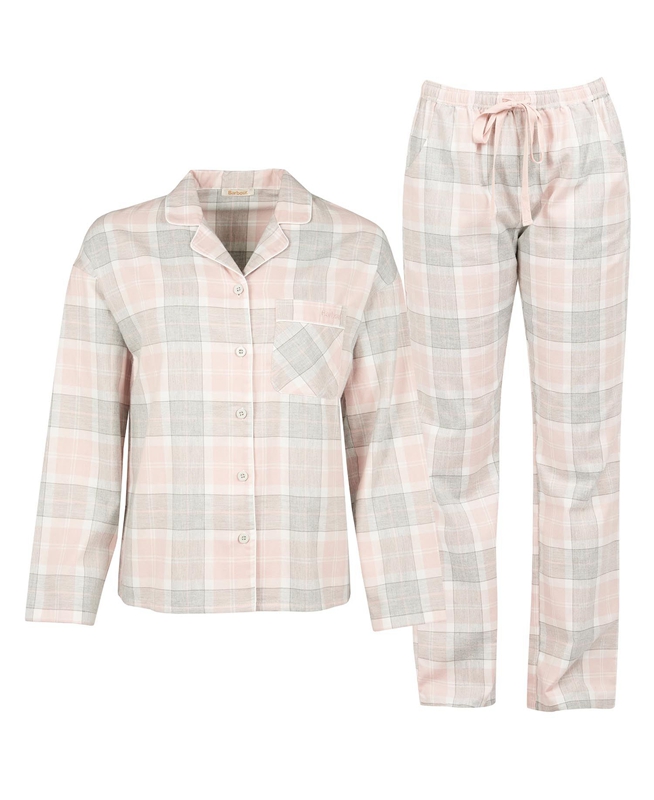 Pink Women's Barbour Schlafanzug-Set Ellery Nightwear | NLGUJY-517