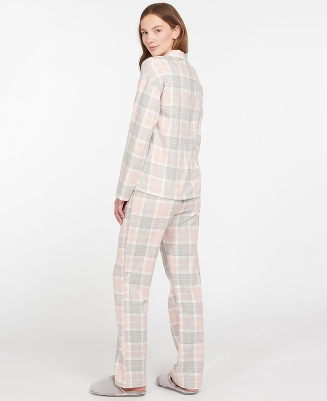 Pink Women's Barbour Schlafanzug-Set Ellery Nightwear | NLGUJY-517