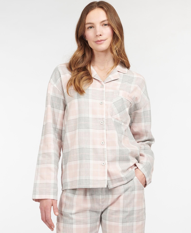 Pink Women\'s Barbour Schlafanzug-Set Ellery Nightwear | NLGUJY-517