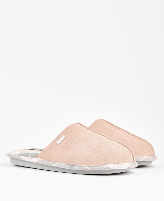 Pink Women's Barbour Simone Slippers | CHUBIK-518