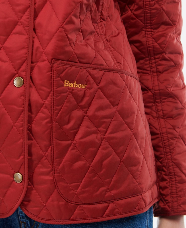 Red Women's Barbour Annandale Quilted Jackets | QPNZBG-869